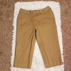 George Khaki Capris SZ 4